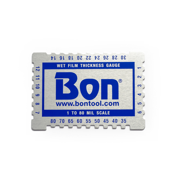 Bon Tool Bon 82-479 Wet Film Gauge-1-80 Mil Scale 82-479